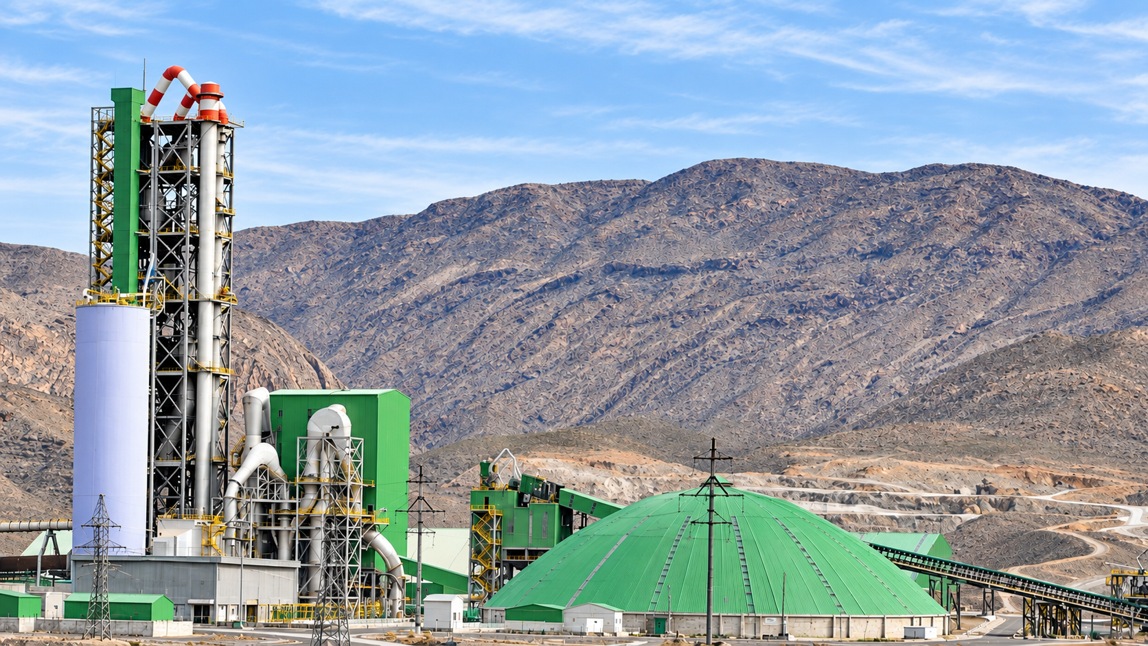 Koytendag Cement Plant, Lebap, Turkmenistan
